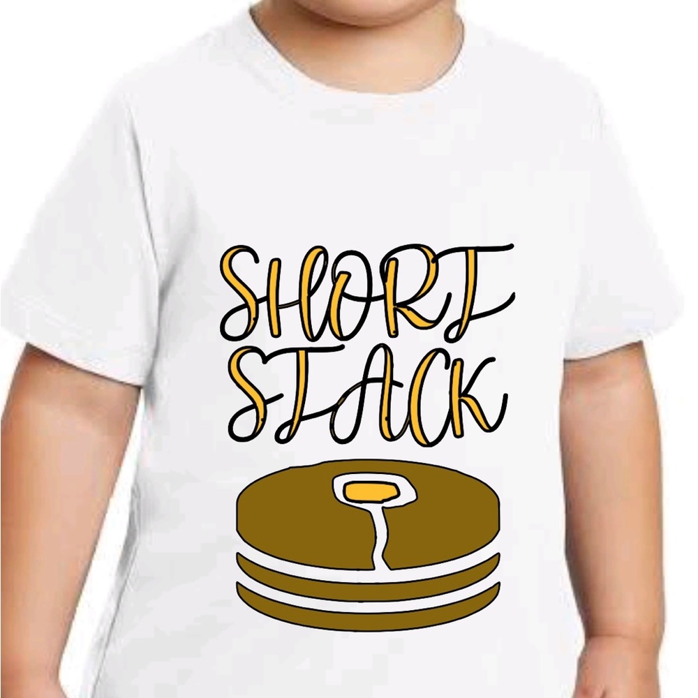 Short stack little boy tshirt
